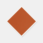 Rust Standard Cocktail Paper Napkin Serviette (Ecke)