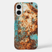 Rust Style and Blue Patina Case-Mate iPhone Hülle (Rückseite)