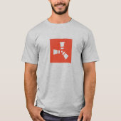 RUST Symbol Clear (rot) T-Shirt (Vorderseite)