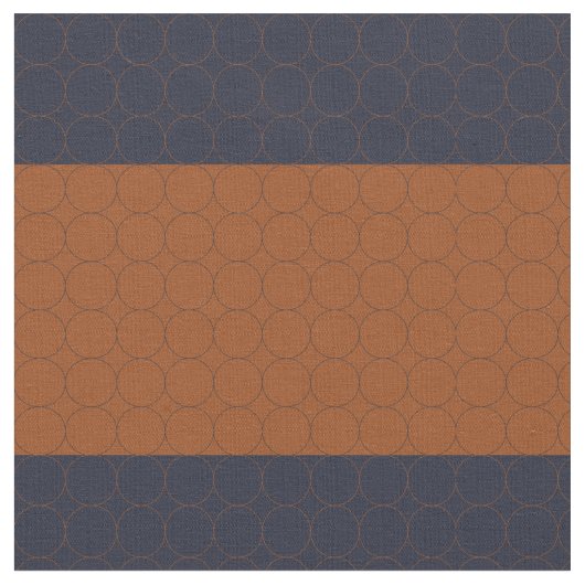 Rust und Marine I Stoff (Nahaufnahme)