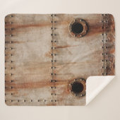 RUST UND TEXTURE AUF METALLPLATTENSEITEN DES STAGI SHERPADECKE (Vorderseite (Horizontal))
