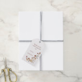 Rust-Wildblumen-Schmetterling-Boho-individuelle Ho Geschenkanhänger (Mit Garn)