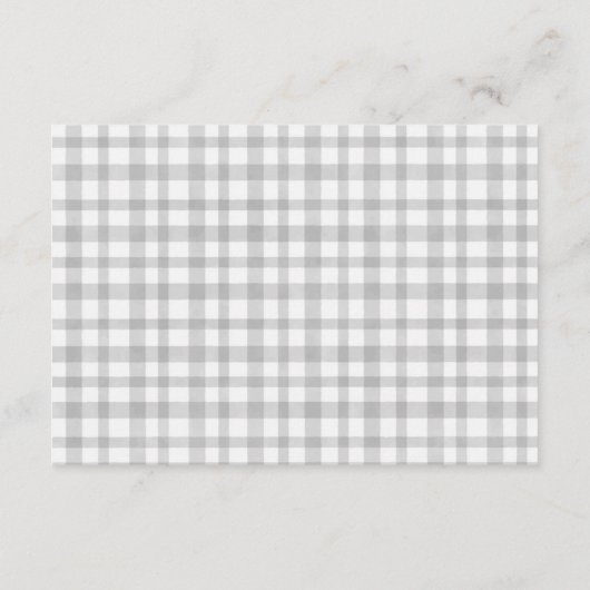 Rust Yellow Autumn Landscape Wedding Reception Begleitkarte (Rückseite)