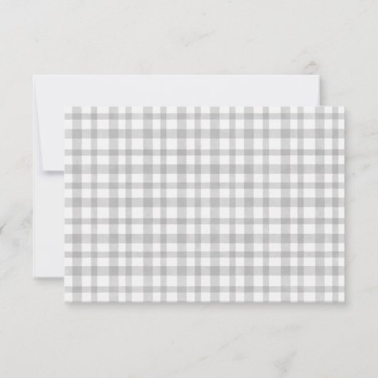 Rust Yellow Autumn Landscape Wedding Reception RSVP Karte (Rückseite)