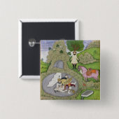 Rustam, das den weißen Dämon, Illustration von Button (Vorne & Hinten)