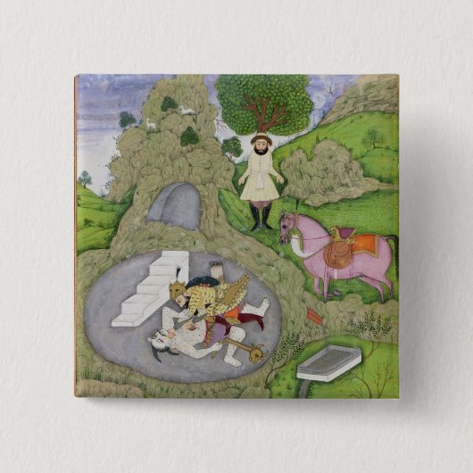 Rustam, das den weißen Dämon, Illustration von Button (Vorderseite)