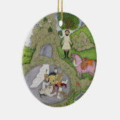 Rustam, das den weißen Dämon, Illustration von Keramikornament (Rechts)