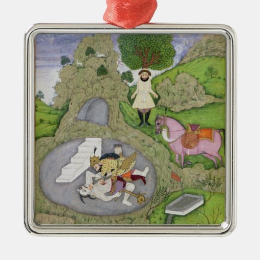 Rustam, das den weißen Dämon, Illustration von Ornament Aus Metall (Vorne)