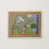 Rustam, das den weißen Dämon, Illustration von Puzzle (Horizontal)