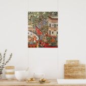 Rustam entdeckt das Mädchen, das seine Poster (Küche)