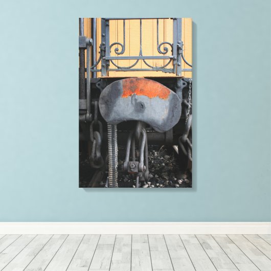 Rustbuffer Alte Dampfbahn Le Mastrou Leinwand (Insitu (Holzboden))