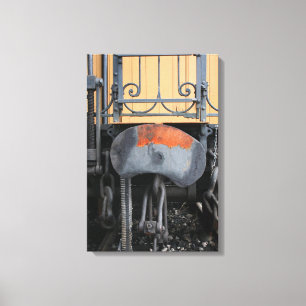 Rustbuffer Alte Dampfbahn Le Mastrou Leinwand