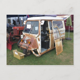 Rusted Enclosure Scooter Postkarte