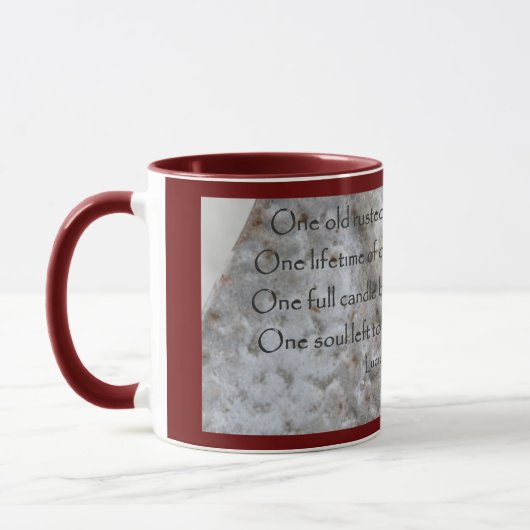 Rusted Heart Tasse (Links)