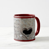 Rusted Heart Tasse (VorderseiteRechts)