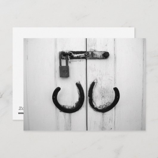 Rusted Horseshoes Postcard Postkarte (Vorne/Hinten)