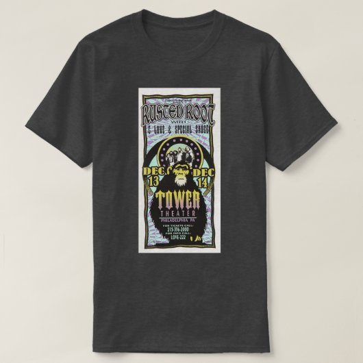 Rusted Root Handbill T-Shirt (Design vorne)