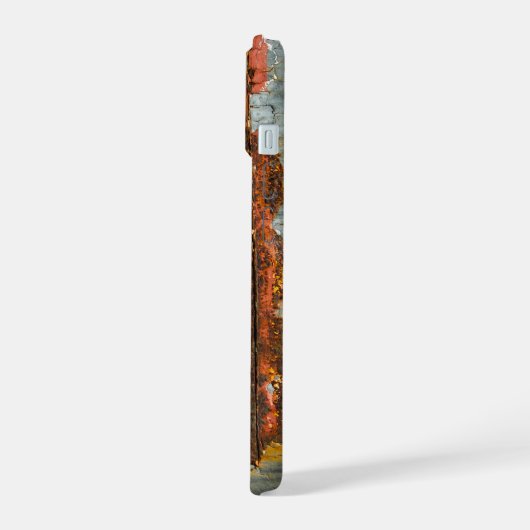 Rusted Steel Phone Case iPhone 15 Hülle (Linke Seite)