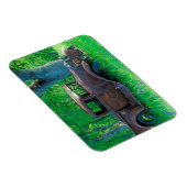 Rusted truck in a meadow magnet (Rechte Seite)