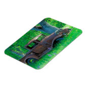 Rusted truck in a meadow magnet (Linke Seite)