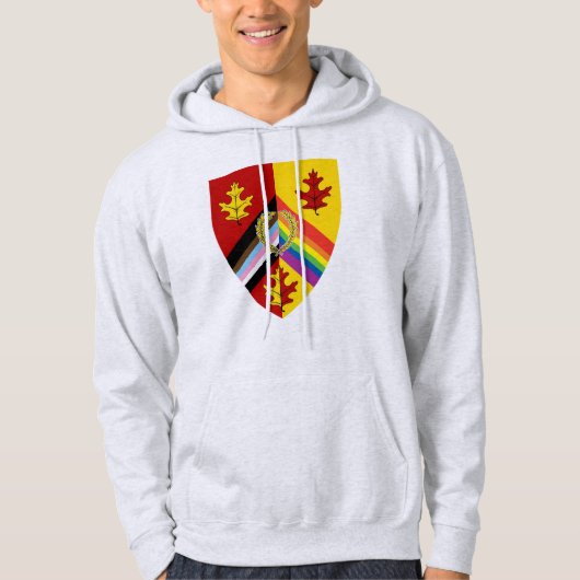 Rusted Woodlands Pride Hoodie (Vorderseite)