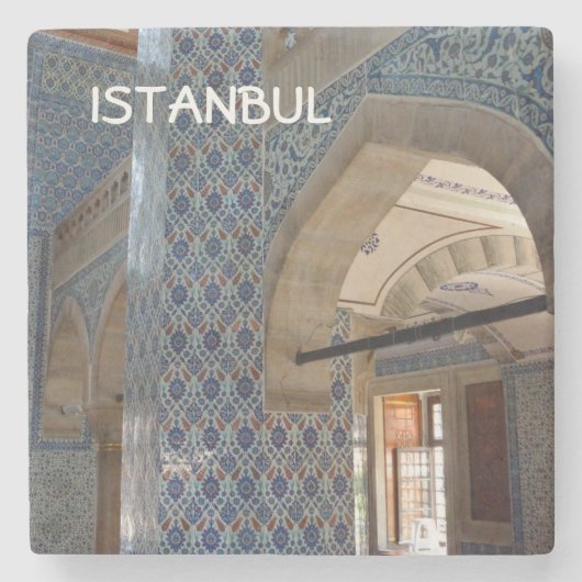 Rustem Pasha-Moschee in Istanbul Steinuntersetzer (Vorderseite)
