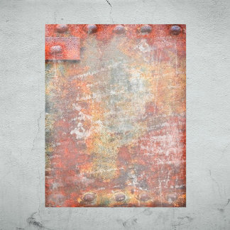 Rustenmetall Halloween-Bücherpapier