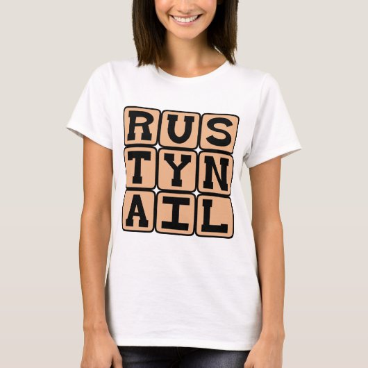Rustennagel, Cocktail T-Shirt (Vorderseite)