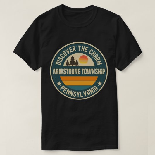Rüstenstadt, Pennsylvania T-Shirt (Design vorne)