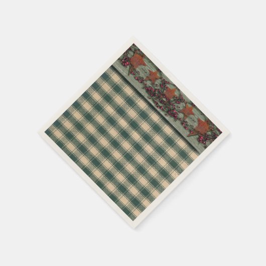 Rustenstars Green Serviette (Ecke)