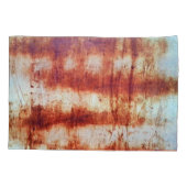 Rustetes Metall, texturierter Hintergrund. Kissenbezug (Rückseite)