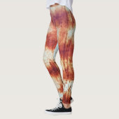 Rustetes Metall, texturierter Hintergrund. Leggings (Links)