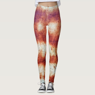 Rustetes Metall, texturierter Hintergrund. Leggings