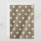 Rustic 250th Anniversary Independence Day Einladung (Rückseite)