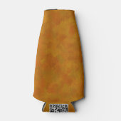 Rustic Abstract Modern Contemporary Geometric Art Flaschenkühler (Vorderseite)