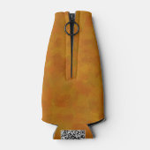 Rustic Abstract Modern Contemporary Geometric Art Flaschenkühler (Rückseite)