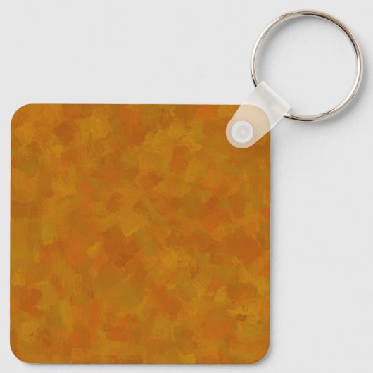 Rustic Abstract Modern Contemporary Geometric Art Schlüsselanhänger (Rückseite)