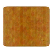 Rustic Abstract Modern Contemporary Geometric Art Schneidebrett (Vorderseite)