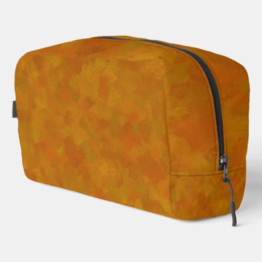 Rustic Abstract Modern Contemporary Geometric Art Waschbeutel (Rechte Ecke)