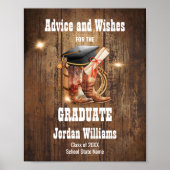 Rustic Advice for the Graduate  Poster (Vorne)