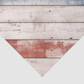 Rustic Americana Wood Plank Seidenpapier (Ausschnitt)