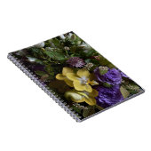 Rustic Antique Floral Bouquet Notebook Notizblock (Rechte Seite)