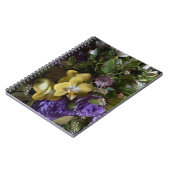 Rustic Antique Floral Bouquet Notebook Notizblock (Linke Seite)