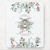 Rustic Apiarist Farm Creative Honey Bee Apiary Mousepad (Vorne)