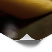 Rustic Apothecary Herb Jar Shelf Poster (Ecke)