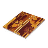 Rustic Autumn Floral Geometric Pattern (5) Fliese (Seite)