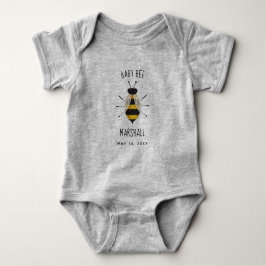 Rustic Baby Bee Baby Custom Bodysuit Duftgeschenk Baby Strampler