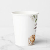 Rustic Baby ist das Brechen der Coffee Baby Dusche Pappbecher (Rechts)