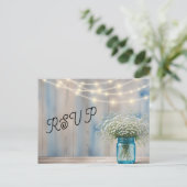 Rustic Baby's Atem Mason Jar UAWG Postcard Postkarte (Stehend Vorderseite)
