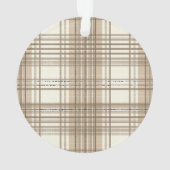 Rustic Baby's First Christmas Keepsake Ornament (Rückseite)